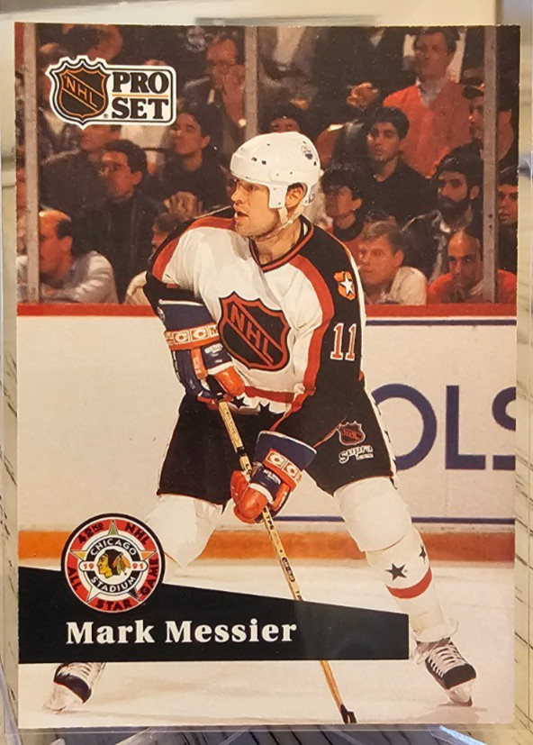 1991-92 Pro Set Mark Messier #282 New York Rangers