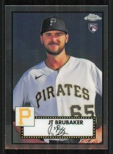 2021 Topps Chrome Platinum Anniversary #140 JT Brubaker RC