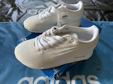 ADIDAS🔥ZX 900 WEAVE W🔥SIZE 4👟WHITE👟M20375👟NEW+BOX=BNIB👟RARE👟SUPER SOFT👟