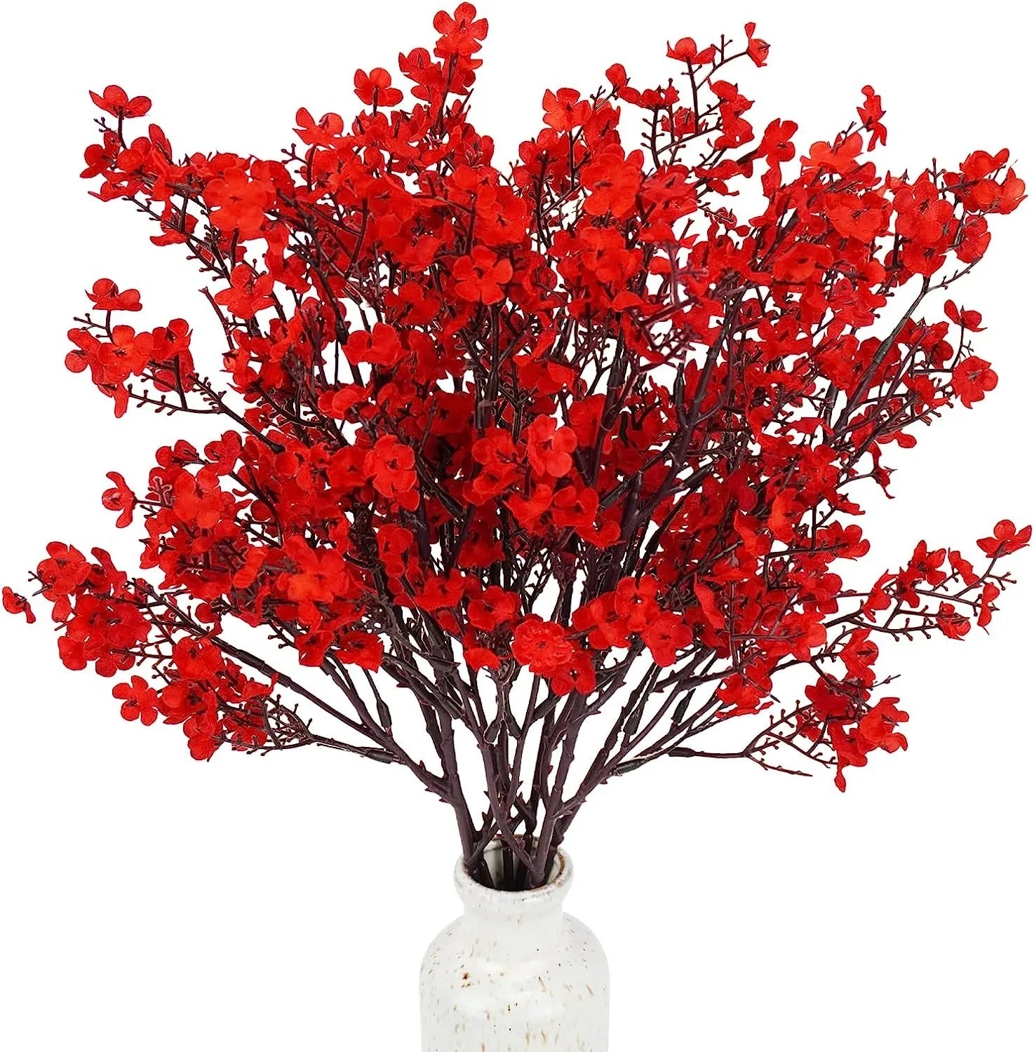 Artificial Flowers Cherry Blossoms Wedding Home Vase Decoration