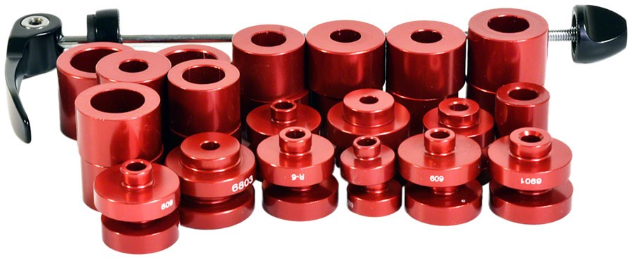 Профессиональный комплект для прессования ступичных подшипников для изготовления колес для переднего ступичного подшипника велосипеда 29890₽