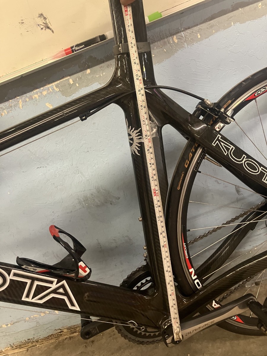 Kuota Kalibur Carbon Tri bike | Dura-Ace 7800, 2x10 | 8.76kg