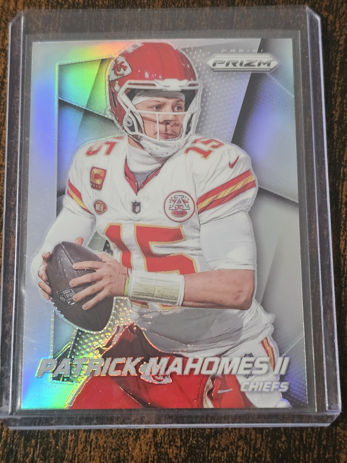 2024 Panini Prizm #3 Patrick Mahomes II Prizm Flashback Silver Prizm SP Chiefs