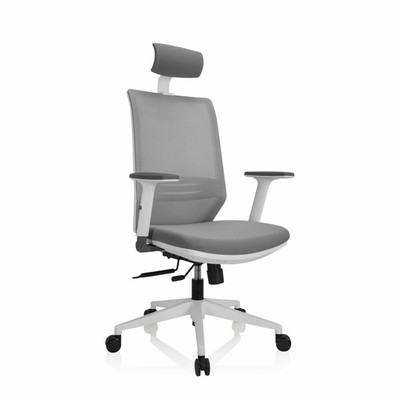 hjh OFFICE Bürostuhl Drehstuhl PROFONDO PRO W Netzstoff grau SIEHE TEXT