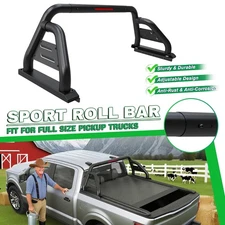 Roll Sport Bar Adjustable Chase Roof Rack Bed Bar For F-150/ Truck/Silverado/Ram