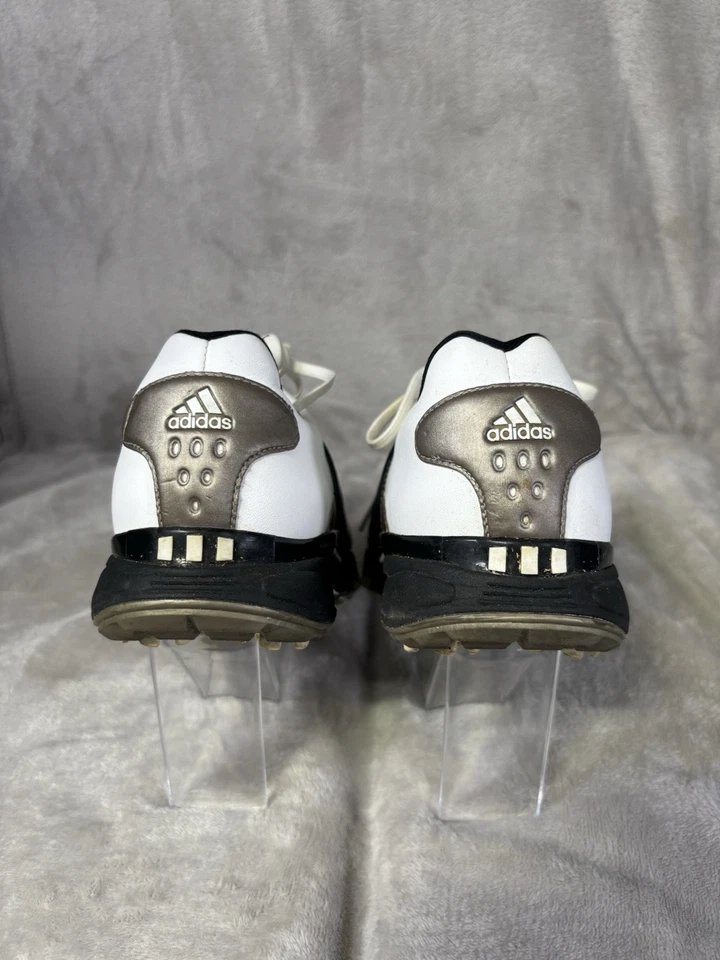 Zapatos de golf Adidas Powerband Chasis Adiprene talla 7,5 estilo #738493 blancos Foto 4 de 4