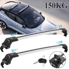 2x Dachträger Alu Dachkorb Auto Universal Gepäckkorb Gepäckträger Verstellbarer