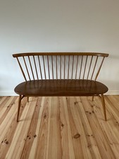 Vintage Ercol Love Seat 450 Natural Elm Lucian Ercolani Delivery Available