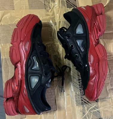 Raf Simon s Adidas Ozweego 3 Black Scarlet