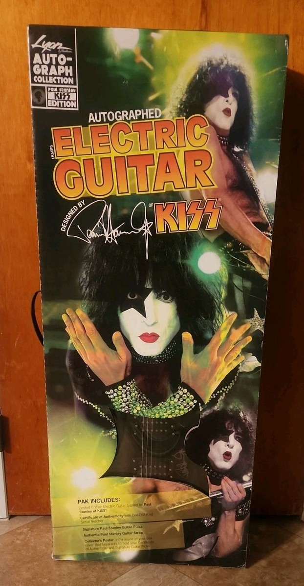 Target Lyon Washburn Autographed KISS Paul Stanley Guitar