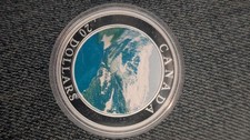 2003 Canada $20 Fine Silver Coin -  The Rockies  Natural Wonders 4695