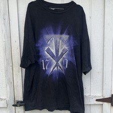 2009 WWE Wrestling The Undertaker 17-0 Wrestlemania 25th Anniversary T Shirt 