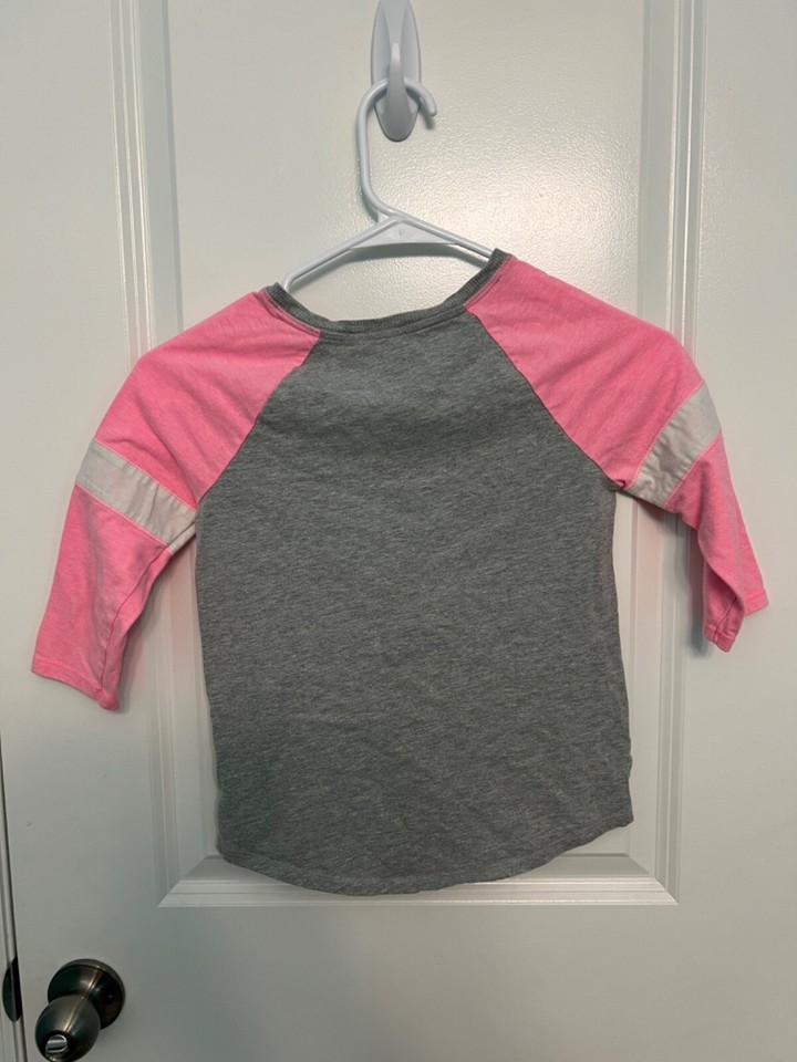 Cat & Jack Raglan Dinosaur Top Girls Size M 78 Gray Dinosaur Shirt eBay