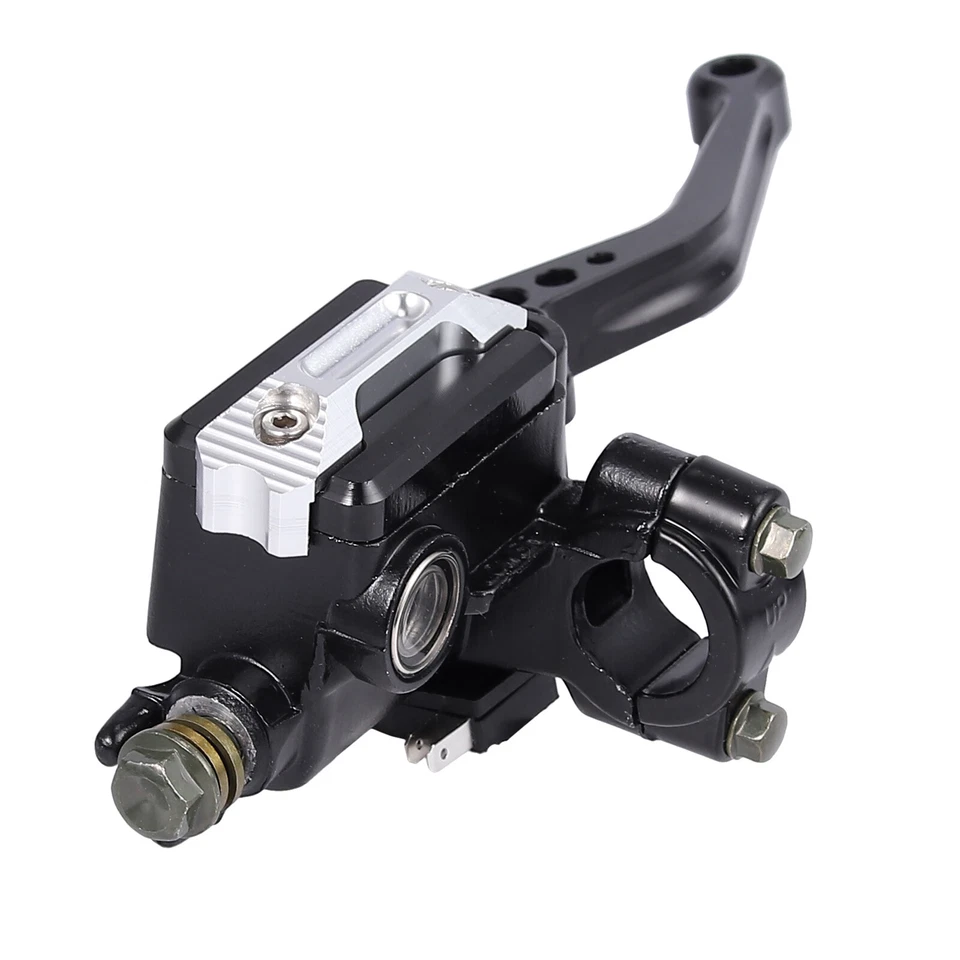 7/8" Motorrad Bremse Master Zylinder Kupplungs Hebel Lenker Bremshebel Schwarz - Bild 4 von 4