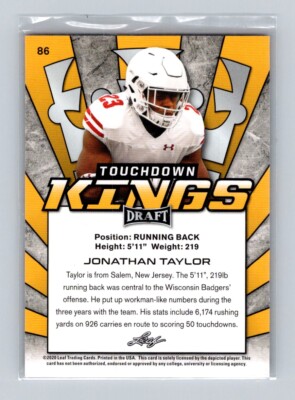 月刊TOUCH DOWN 2022 Leaf Metal Draft Touchdown Kings Blue #TKEE2 Erik