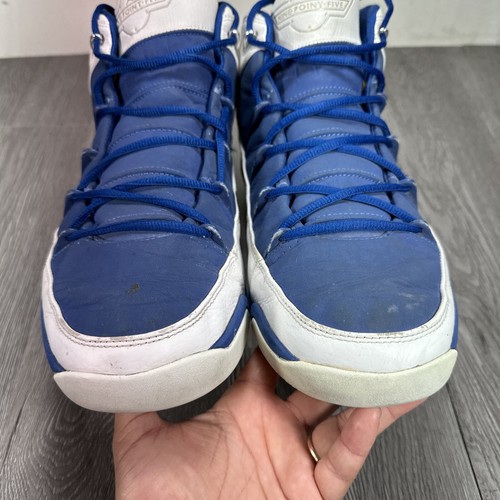 Air Jordan 9.5 Team “Blue Ribbon” Basketball Shoes Men Size 13.5 314308-102 - 第 5/11 張圖片