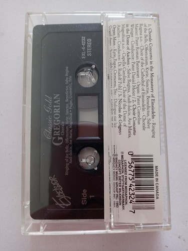 Gregorian Chorale Excelsior Classic Gold Cassette 1993 - Picture 3 of 8