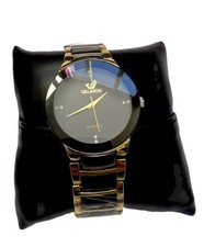 Orlando Men’s Quartz Wristwatch -Black&Gold