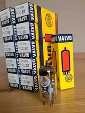 Valvo Mullard O-G PCC88 7DJ8 new (7V ECC88) silver shield tubes tubes 
