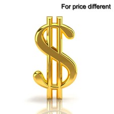 For the price difference, shipping difference,balance the order price