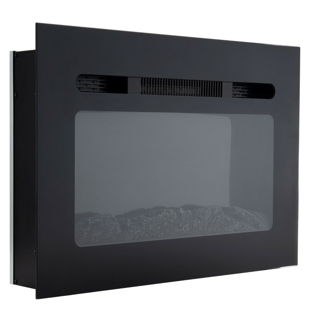 RV 26" Recessed Electric Fireplace Heater for Motor Home Camper Trailer