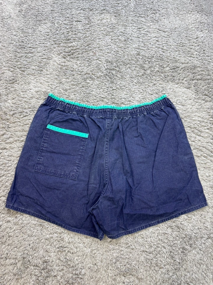 Винтажный Newport синий доска шорты мужской XL синий Hybird мешковатые плавки 90-х Y2K - Изображение 2 из 4
