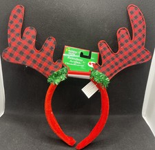 Headband Christmas Novelty Reindeer Antlers One Size Holiday Style New