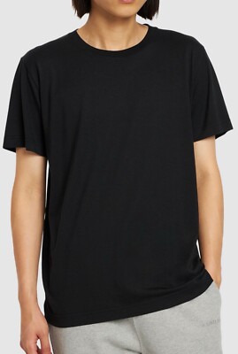CDLP  NET SUSTAIN TENCEL Lyocell Cotton-blend Black T-shirt Men s Large