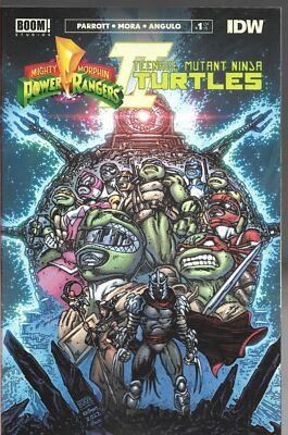 Mighty Morphin Power Rangers/TMNT II (Vol 2) #1 - Ausleger IDW - 2022