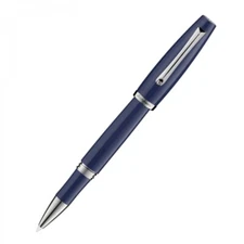MONTEGRAPPA Roller Manager Pen Blue Steel Timers ISMANRIB_3