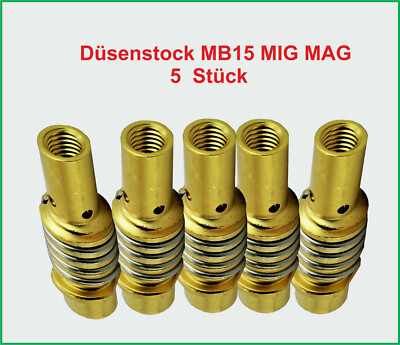 Düsenstock MIG/MAG MB 15 SB 15 TBI 150 Ergoplus  Gasdüsenträger Düsenhalter