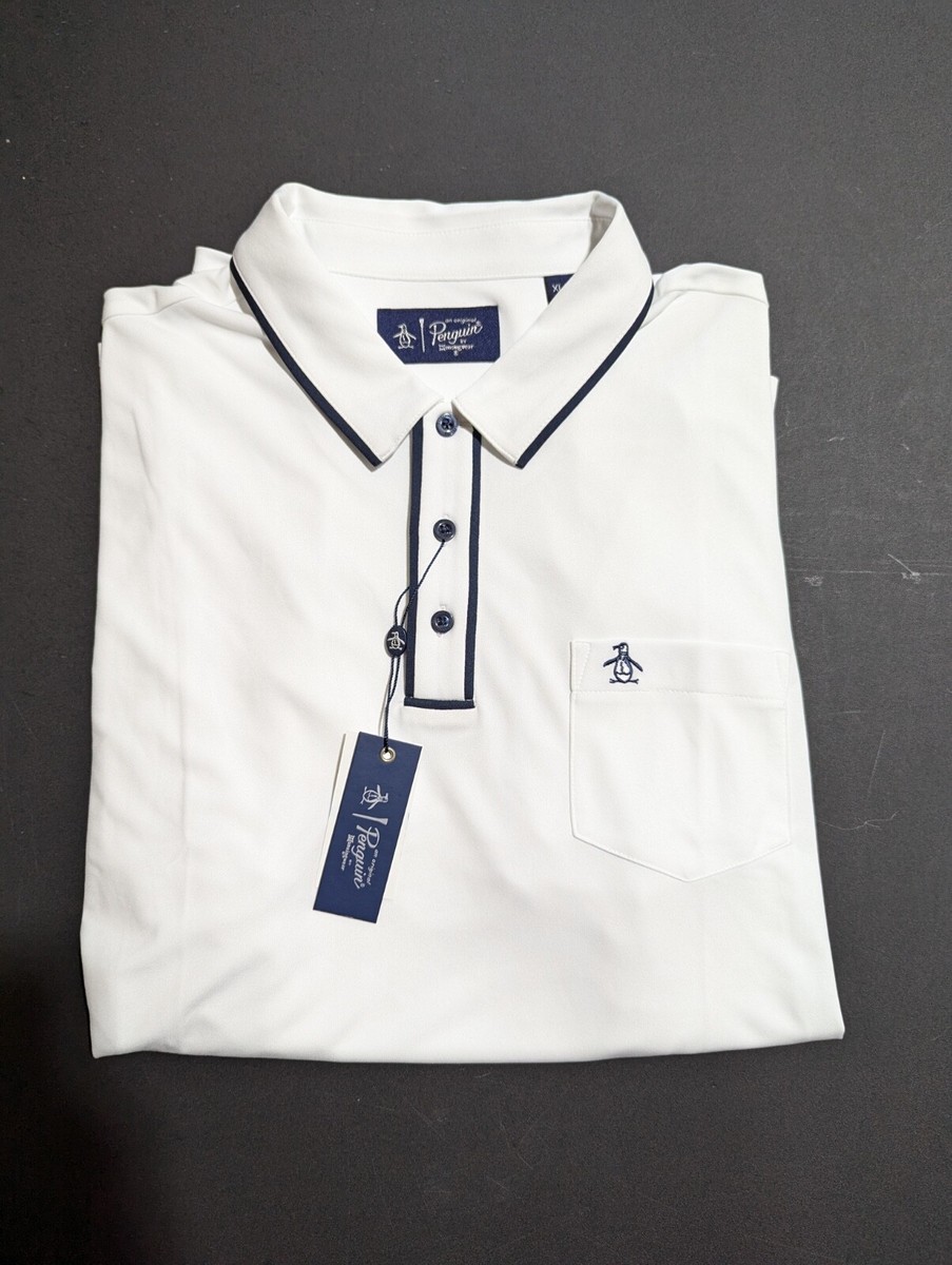 NWT MEN'S ORIGINAL PENGUIN POLO, SIZE: XL, COLOR: BRIGHT