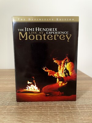 THE JIMI HENDRIX EXPERIENCE: LIVE AT MONTEREY |DIGIPACK DVD DEFINITIVE EDITION