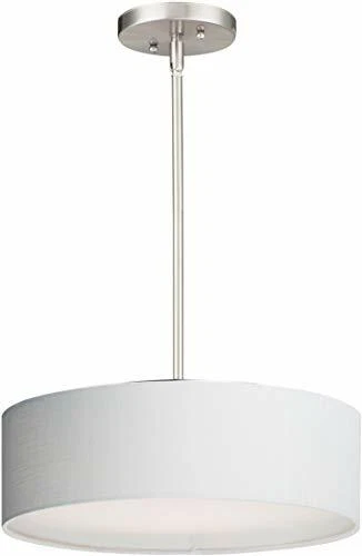 Maxim 10224WLSN Prime Pendant, 3-Light LED 19.5 Total Watts, Satin Nickel - Picture 1 of 1