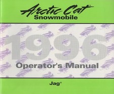 1996 ARCTIC CAT SNOWMOBILE JAG OPERATOR'S MANUAL P/N 2255-251 119