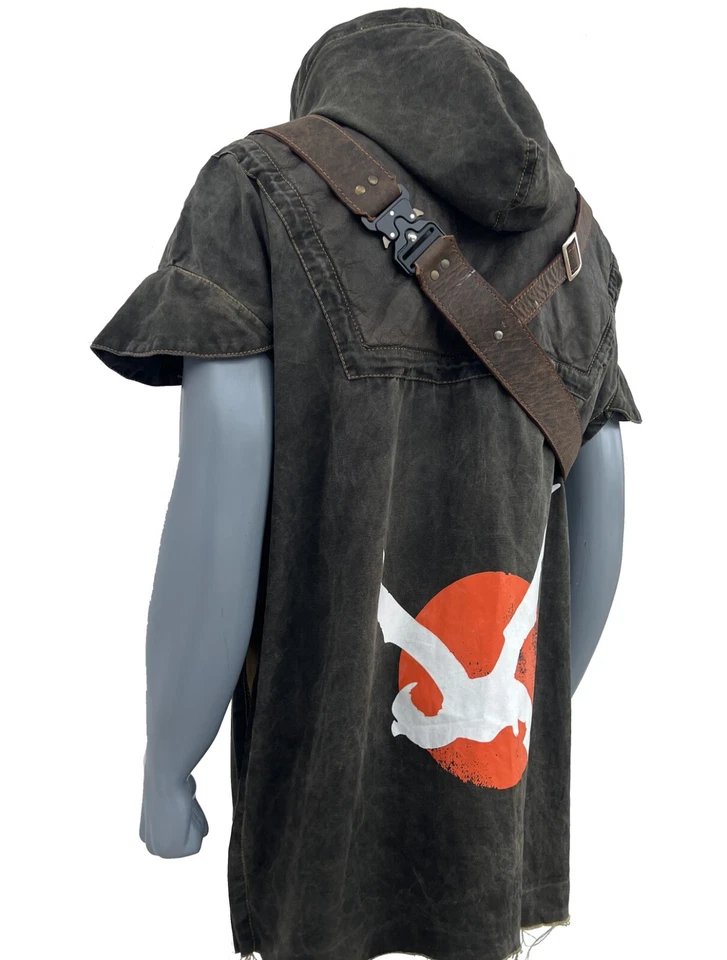Inspired By Jedi, Fallen Order Cal Kestis Poncho with screen printing - Image 3 of 4