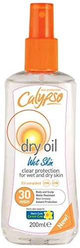 CALYPSO UK Dry Oil Sun Protection Spray Spf 30 200 Ml Our Dry Oil Spray 20 Fast Shippin