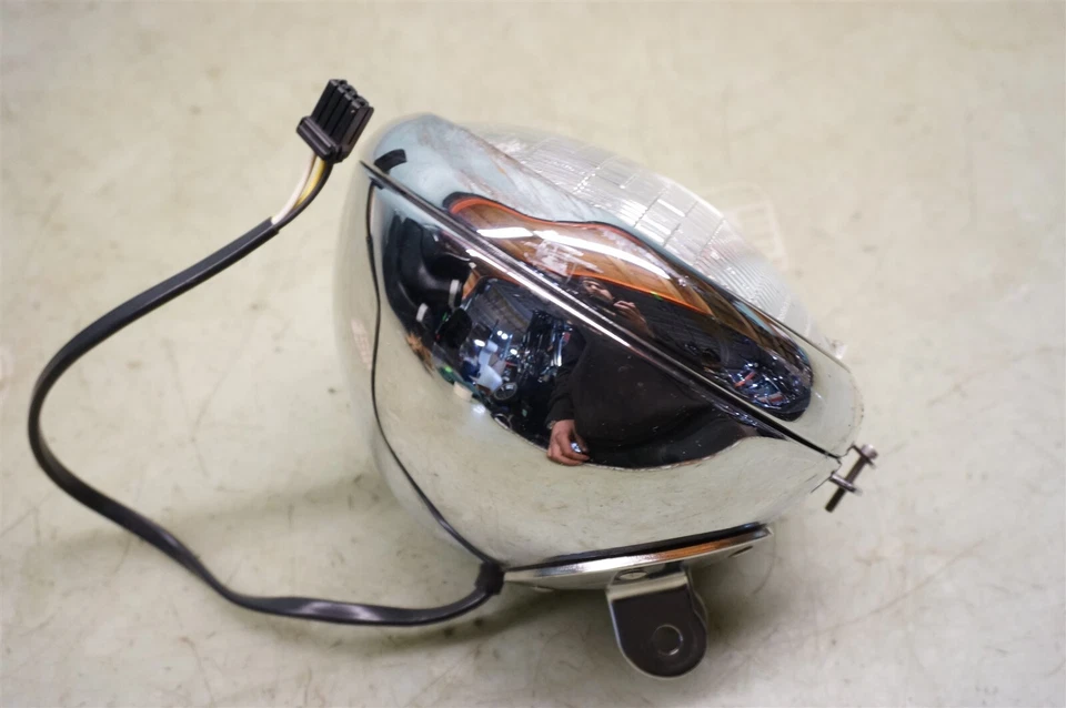 Harley-Davidson 2005 Heritage Softail Headlight Bucket Chrome SAE M90 DOT *2743 Foto 4 de 4