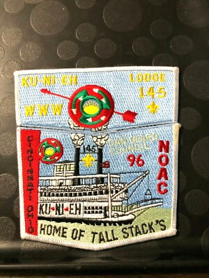 OA KU-NI-EH LODGE 145 1996 NOAC TWO PIECE SET