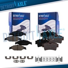 Front Rear Ceramic Pads For 1999 2000 2001 2002 2003 2004 Ford Mustang Base Gt