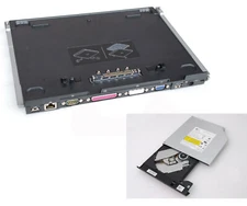 Port Replicator PR09S Dvd-Rw Serial RS-232 Parallel For Dell Latitude D420 D430