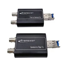 Mini Genlock (CVBS/ BB/Tri-Level ) over Fiber BM.D Mini Sync Generator Supported