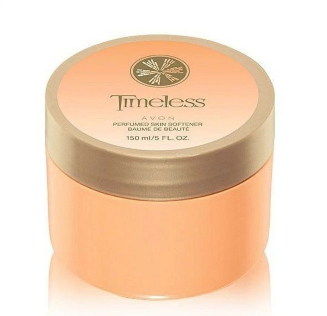 Avon Timeless Perfumed Skin Softener Cream Jar 5 oz new skin care