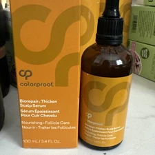 NEW Colorproof Biorepair Thicken Scalp Serum, 3.4Oz Thinning Color-Treated Hair