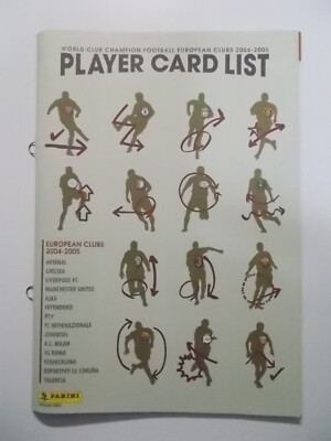 Panini WCCF 2001 ~ 2018 Complete Card list with color images | eBay