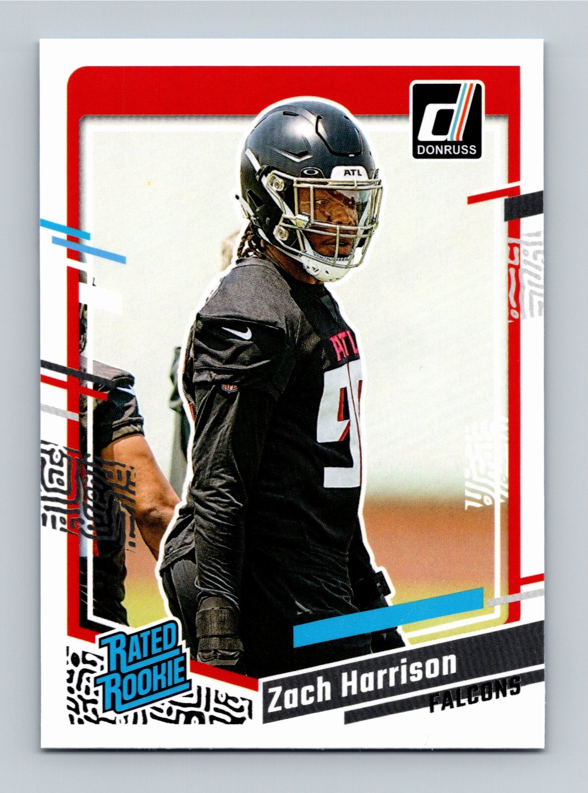 Zach Harrison 2023 Donruss Rated Rookie #306 RC MINT