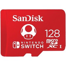 Sandisk 128Gb Microsdxc Card For Nintendo Switch Fast Read Write Speeds