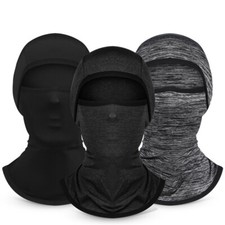 Summer Ice Silk Sun Protection Sports Cycling Headgear Full Face Mask Cover Hat