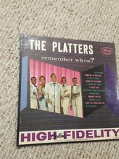 The Platters, Remember When 12" Vinyl Record LP HIGH FIDELITY MG 20410