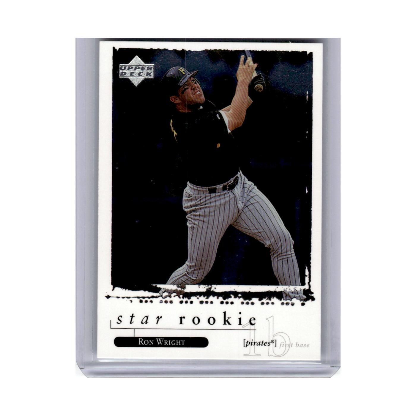 1998 Upper Deck Star Rookies Ron Wright Pirates #583